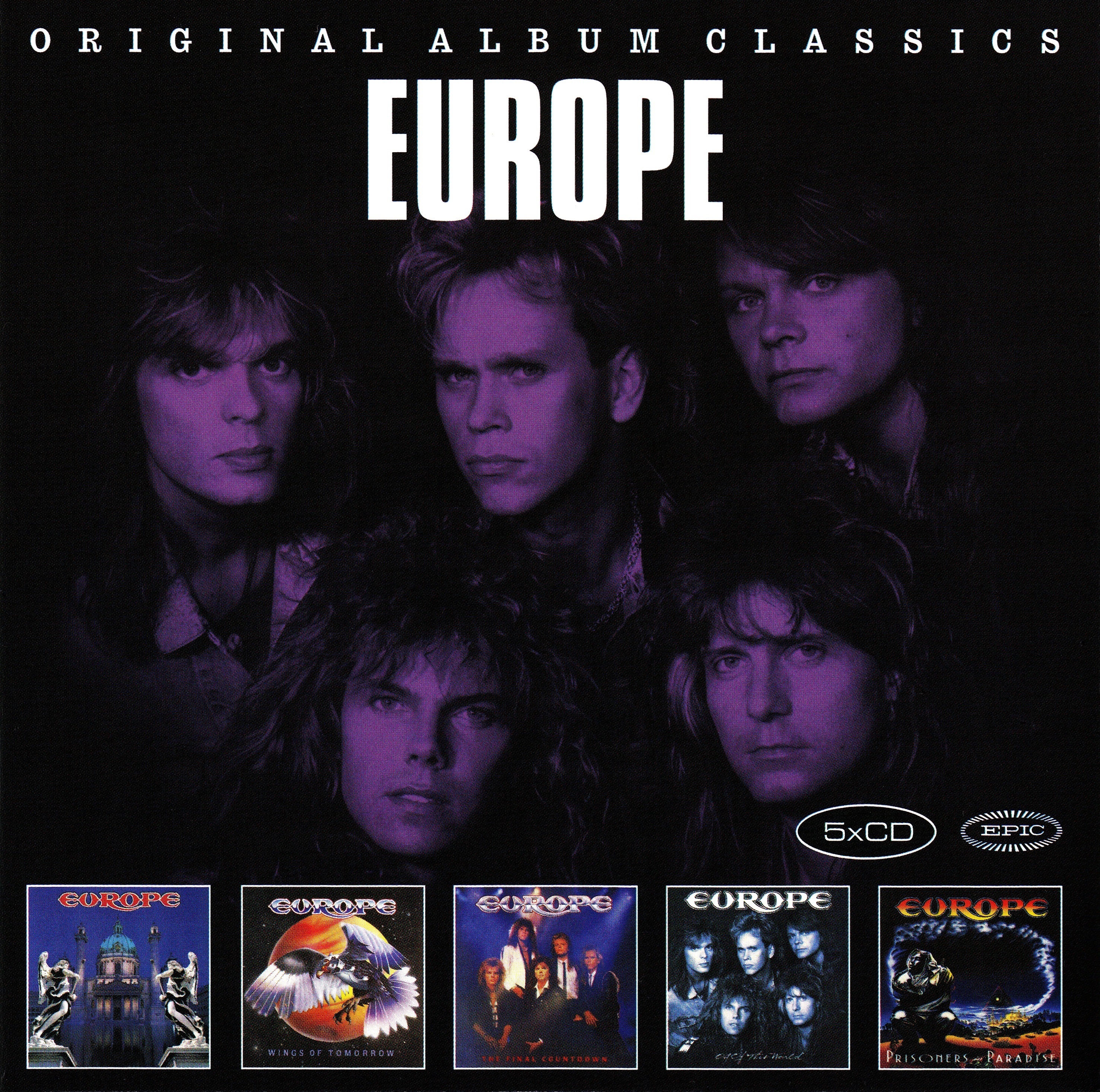 Europe  Original Album Classics : Slipcase vk